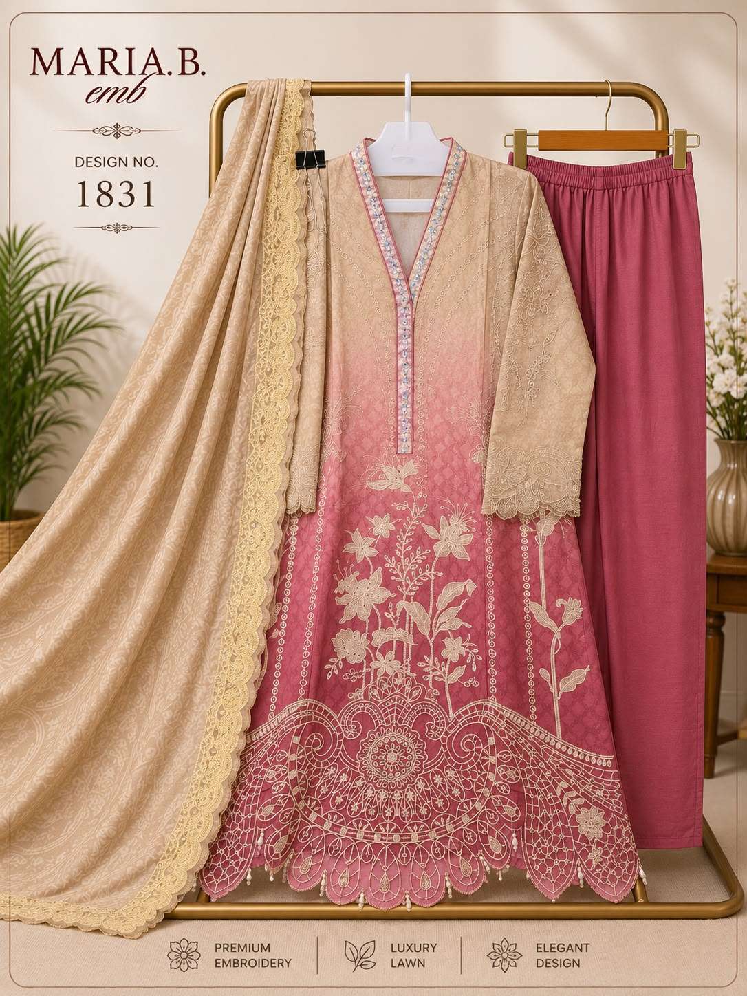 MARIA B DESIGN NO. 1831 READY TO WEAR BY DEEPSY SUITS